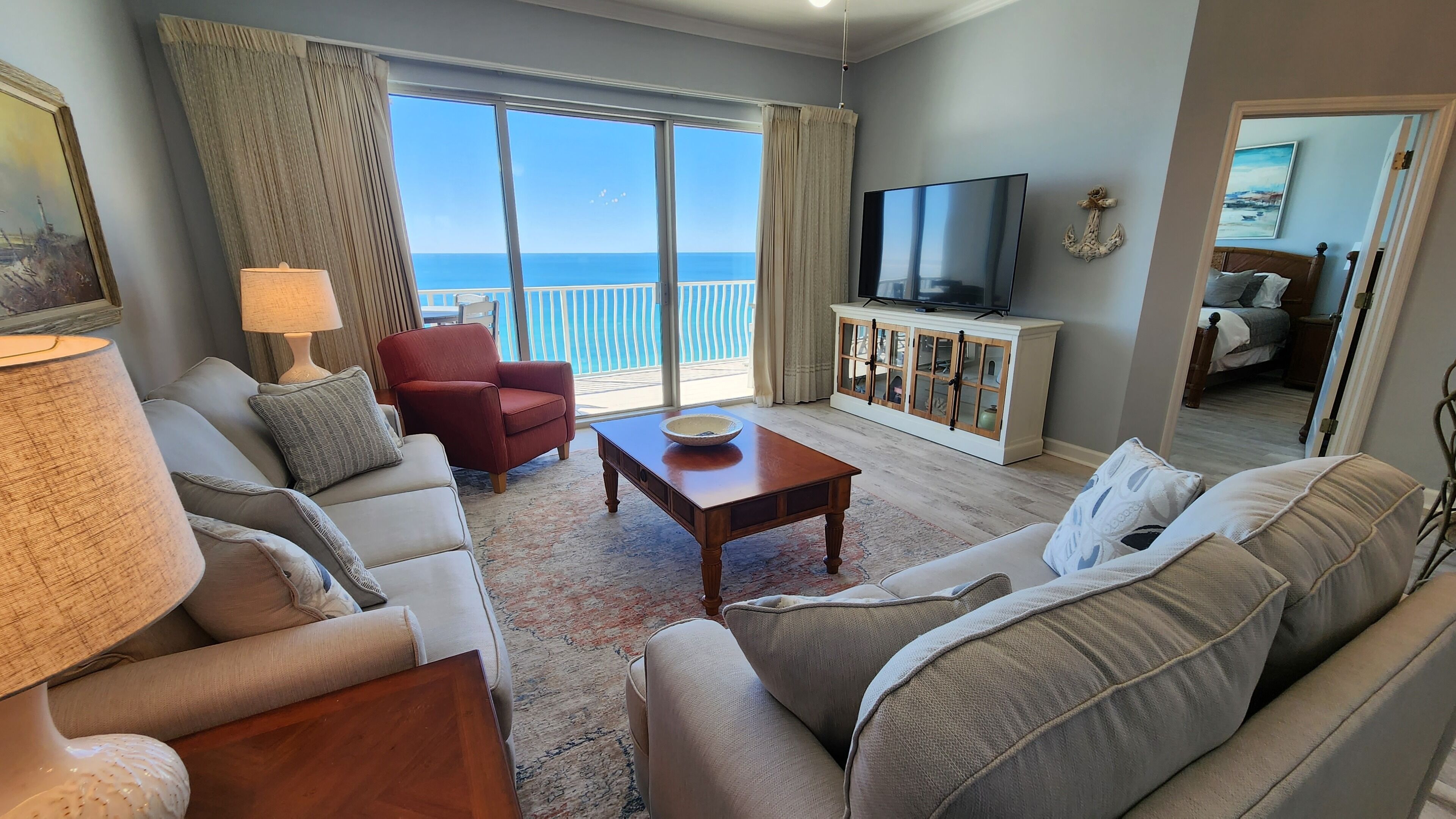 Coral Reef Unit#1405 Beachfront 2 bedroom 2 bath condo on the TOP floor!!!