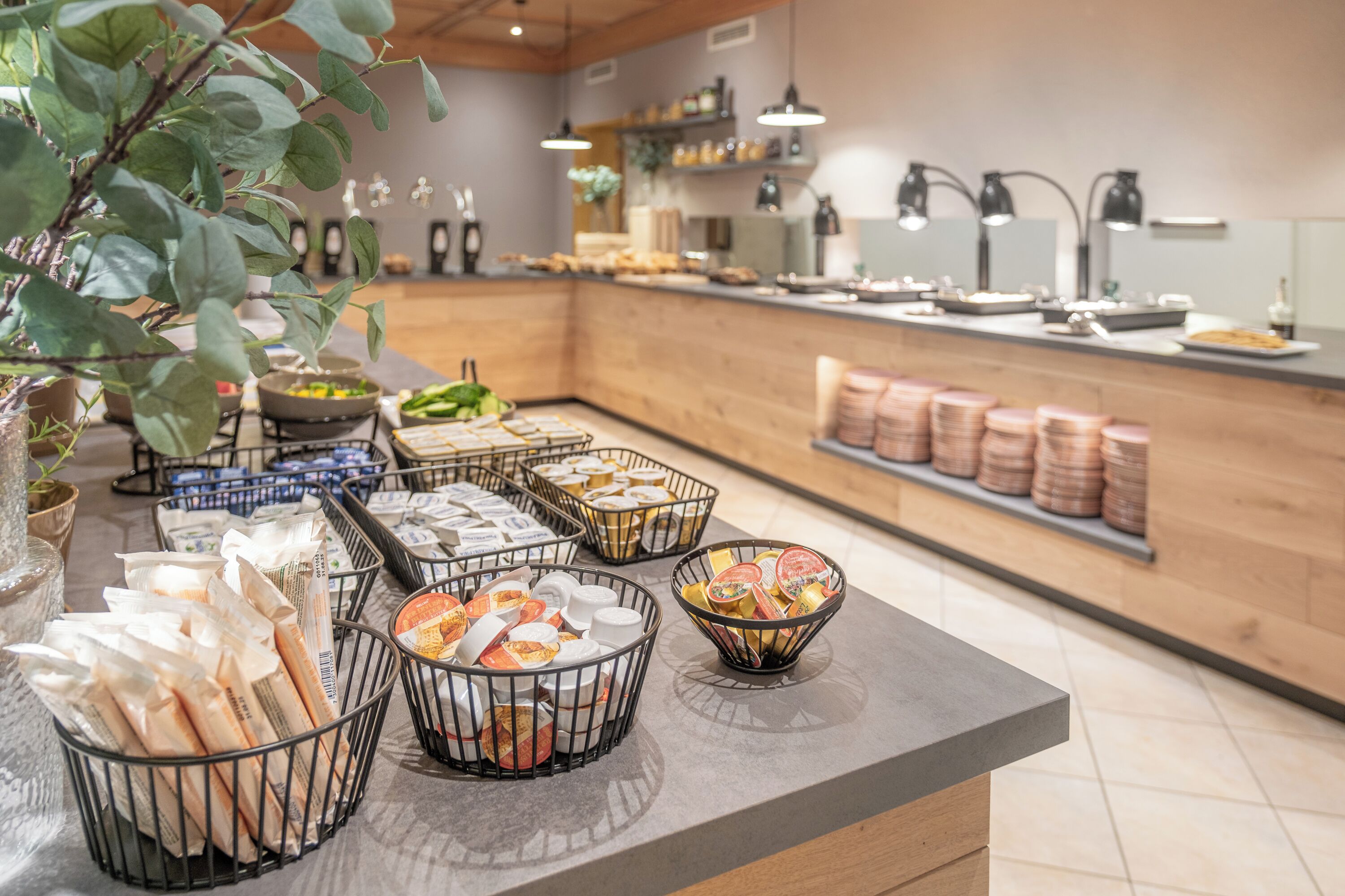 Desayuno buffet incluido todos los días 