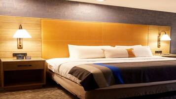 In-room safe, iron/ironing board, free WiFi, bed sheets