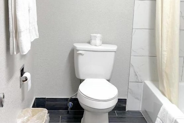 Free toiletries, hair dryer, towels, soap