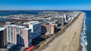 Na praia 