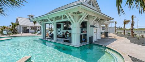 Una piscina climatizada