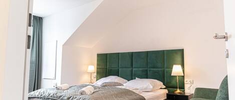 2 chambres, fer et planche Ă repasser, Wi-Fi, draps fournis
