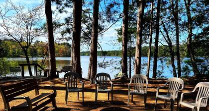 Secluded Lakefront Cabin with Private Deck, Lake Views & Firepit - Dog-Friendly