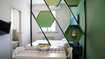 1 chambre, fer et planche à repasser, Wi-Fi gratuit, draps fournis