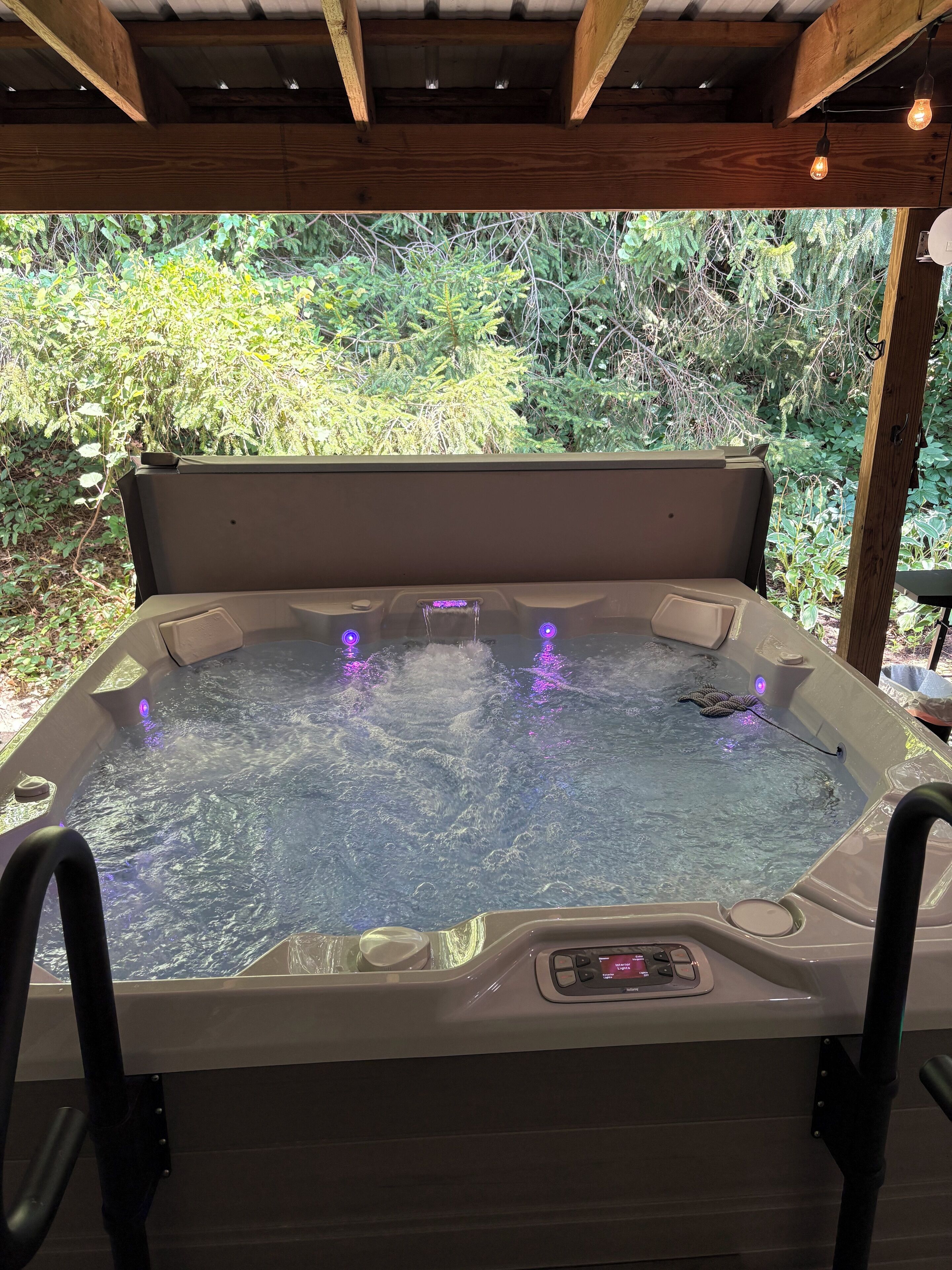 Bain à remous extérieur