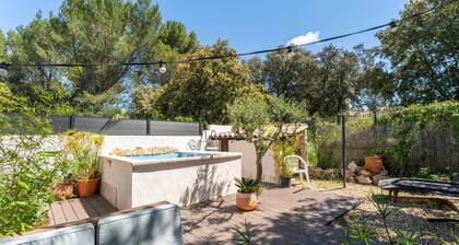 Holiday Home 'Loft Des Cigales' with Private Pool and Private Terrace