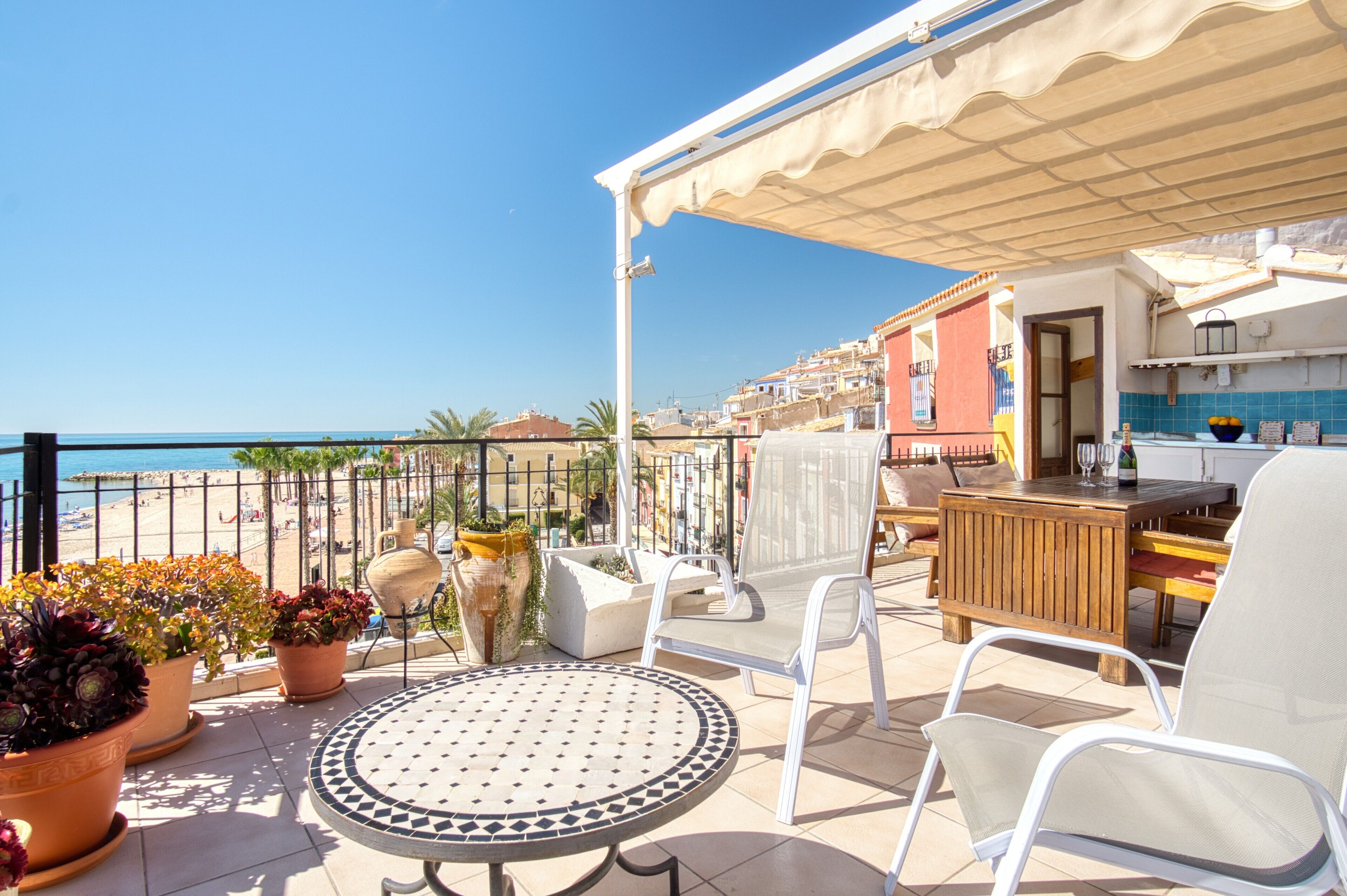 Udendørs spisemuligheder