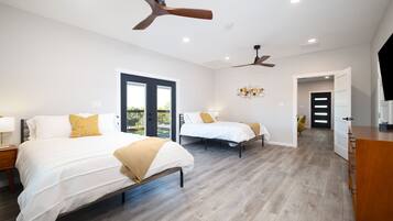 2 bedrooms, iron/ironing board, travel crib, free WiFi