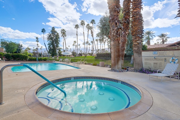 Beheizter Pool