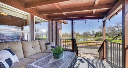 Covered Patio: Lincoln Vacation Rental!