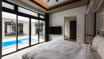 尊荣别墅, 2 间卧室, 无烟房, 桑拿浴 | 1 多间卧室、高档床上用品、羽绒被、加厚床垫