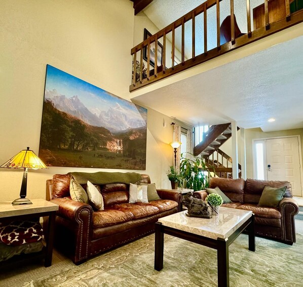 TV connectée, cheminée