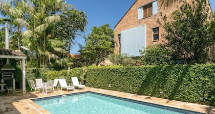 Linda Casa de Praia em Toque-toque Pequeno 100m mar Cond. Fechado Piscina&sauna