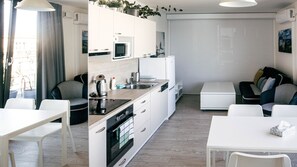 Microwave - Cozy Apartment with Big Terrace - Karlín (Prague)