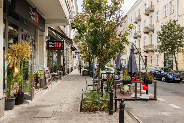 Restauration en plein air
