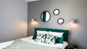 1 chambre, fer et planche Ă repasser, Wi-Fi, draps fournis