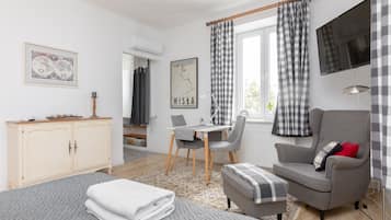 1 soverom, strykejern/-brett, wi-fi og sengetøy