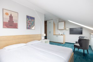 WiFi, bed sheets - Aparthotel Esencja Warszawy 15 NowyŚwiat (Warszawa)