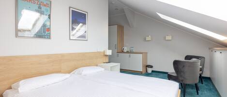 1 室のベッドルーム、WiFi、ベッドシーツ