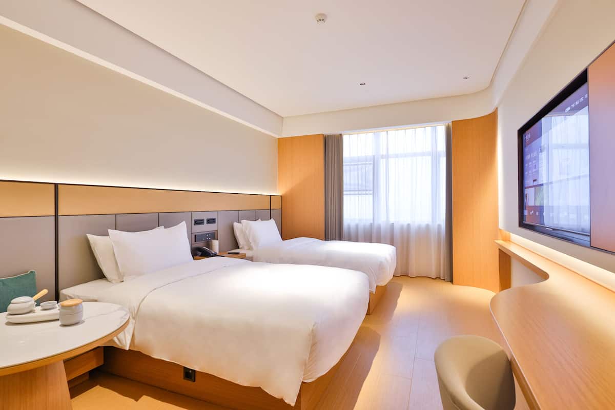 Habitación superior | 1 dormitorio, edredones de plumas, espacio para trabajar con un portátil