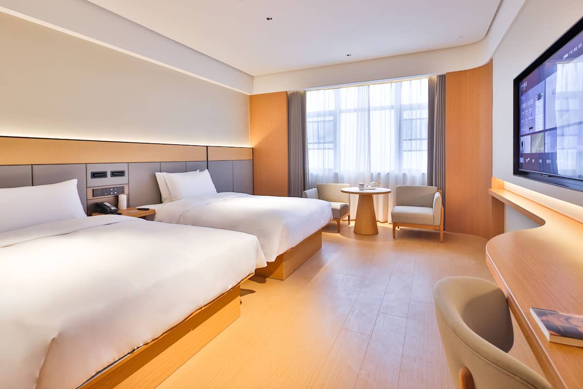 Habitación Business | 1 dormitorio, edredones de plumas, espacio para trabajar con un portátil