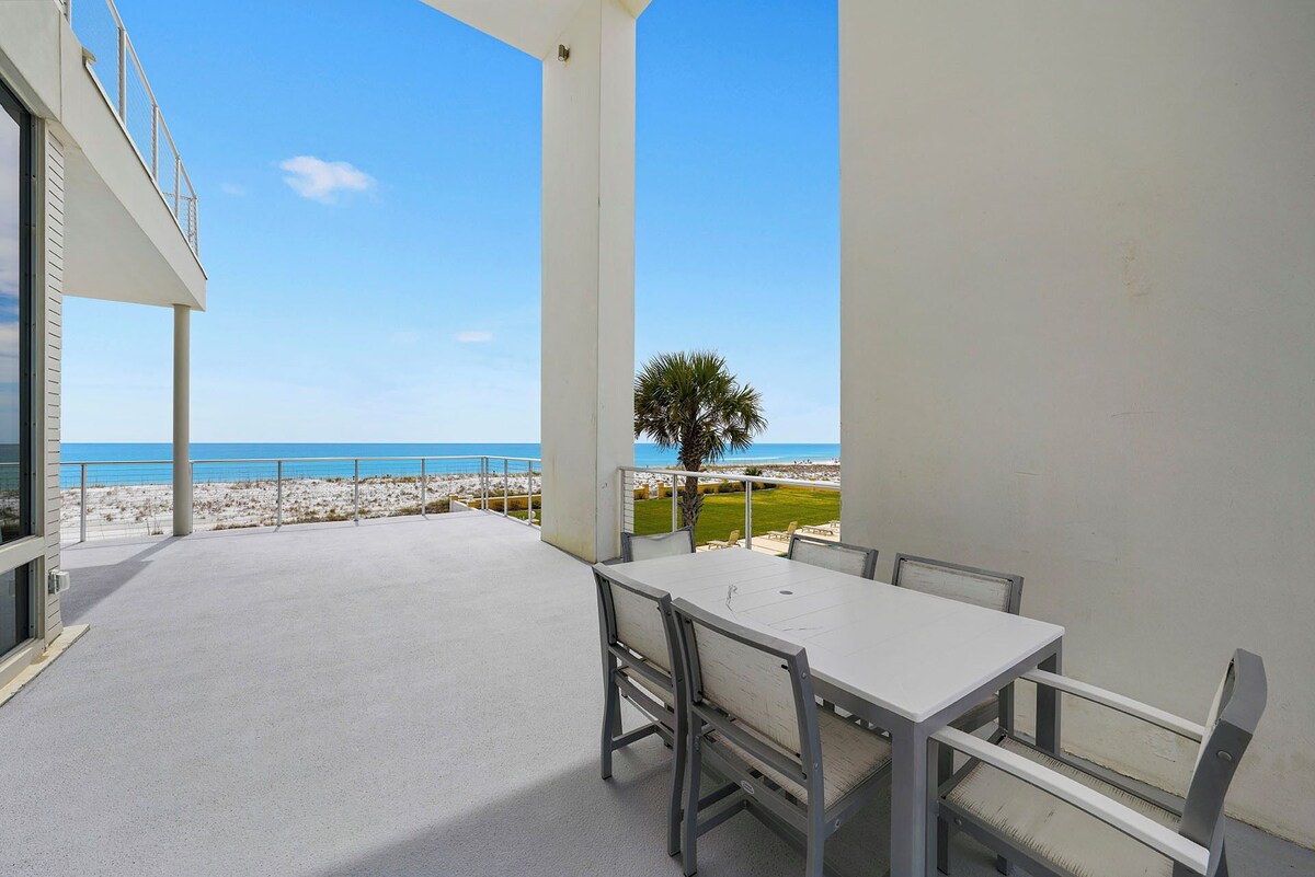 Photo 13 of The White House - Pet Friendly Luxury Beachfront Vacation Rental with Private Pool & Beach Access