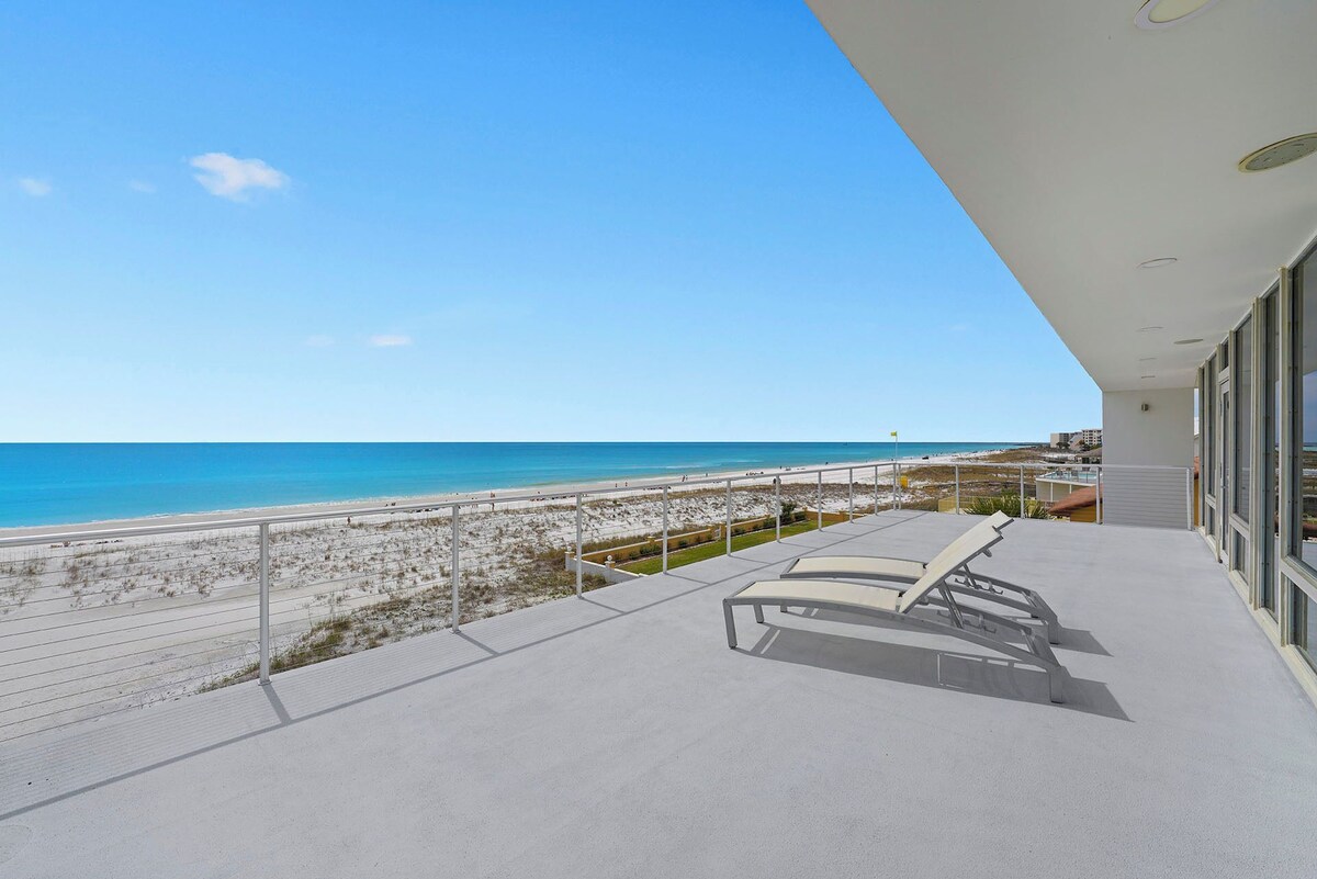 Photo 19 of The White House - Pet Friendly Luxury Beachfront Vacation Rental with Private Pool & Beach Access