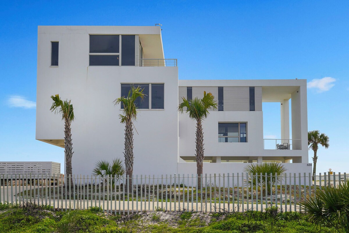 Photo 50 of The White House - Pet Friendly Luxury Beachfront Vacation Rental with Private Pool & Beach Access