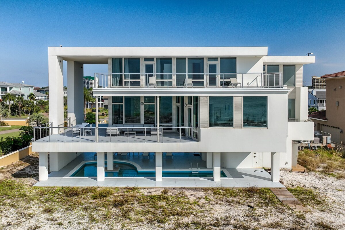 Photo 48 of The White House - Pet Friendly Luxury Beachfront Vacation Rental with Private Pool & Beach Access