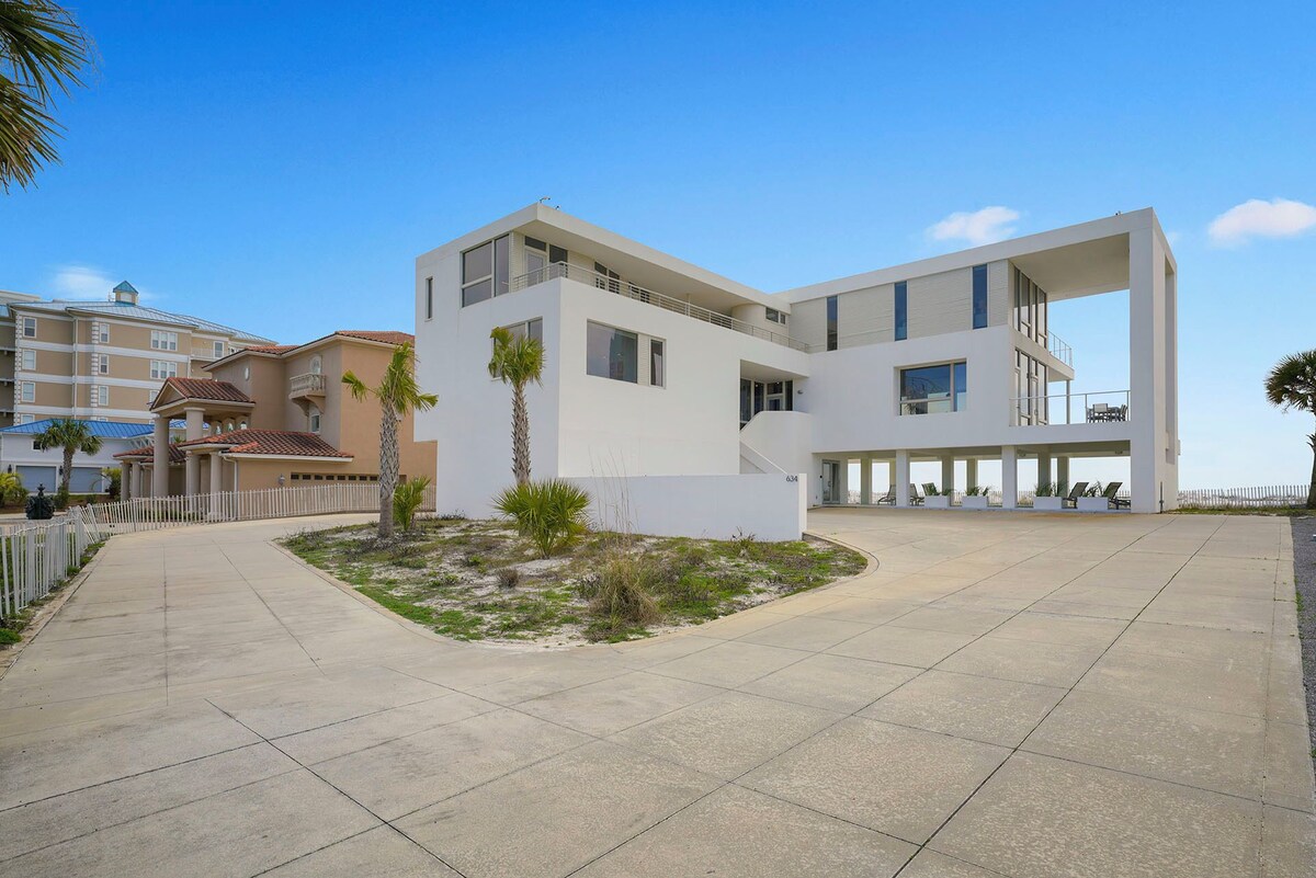 Photo 49 of The White House - Pet Friendly Luxury Beachfront Vacation Rental with Private Pool & Beach Access
