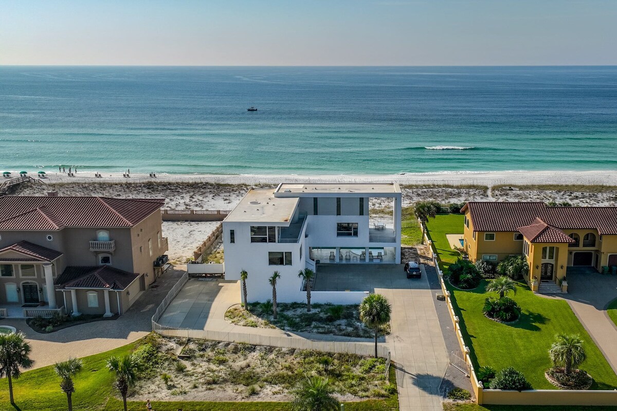 Photo 51 of The White House - Pet Friendly Luxury Beachfront Vacation Rental with Private Pool & Beach Access