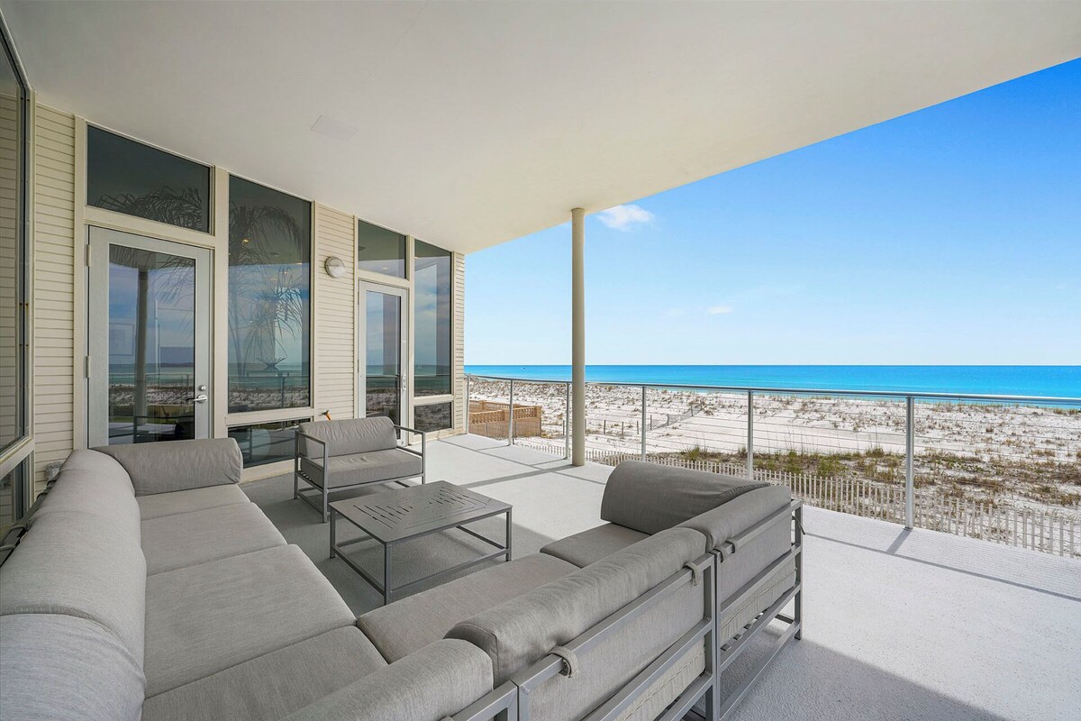 Photo 12 of The White House - Pet Friendly Luxury Beachfront Vacation Rental with Private Pool & Beach Access
