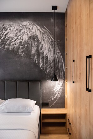 1 sovrum, strykjärn/strykbräda, wi-fi och sängkläder