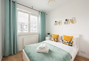 1 bedroom, iron/ironing board, WiFi, bed sheets - Ursynów Kłobucka Modern Apartment (Warszawa)