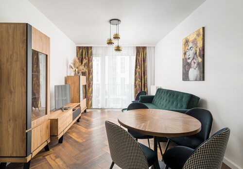 Sage Green Luxury Apartment