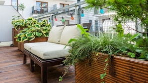 Terrace/patio - Warta River Comfort Apartment (Poznań)