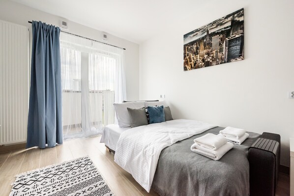 1 bedroom, iron/ironing board, WiFi, bed sheets