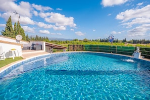 Pool - CAN PINTAT (LLUBÍ) - Fantastic rustic estate with pool and free WiFi (Llubí)