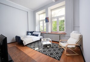 1 bedroom, iron/ironing board, WiFi, bed sheets - Hoża 62 Comfort Studio (Warszawa)