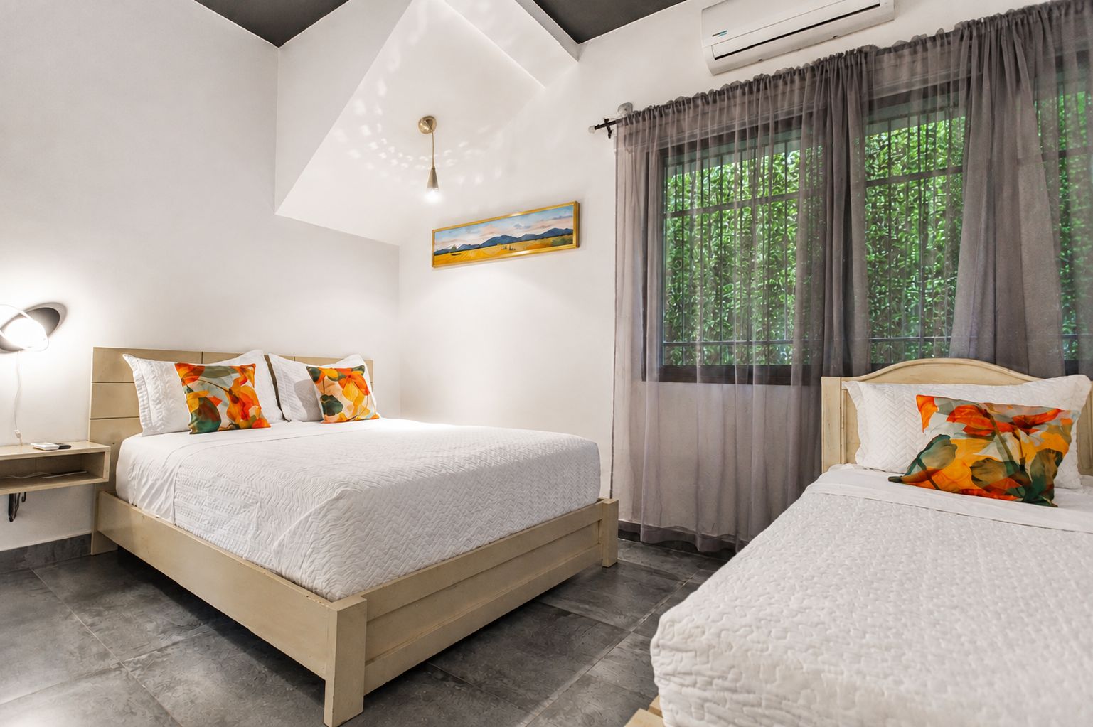 Deluxe Double Room | Peti besi dalam bilik, Wi-fi percuma, cadar katil 