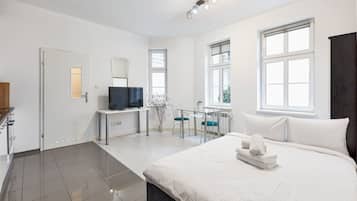 1 Schlafzimmer, Bügeleisen/Bügelbrett, WLAN, Bettwäsche