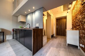 Interior - Loft Studio with Mezzanine (Wroclaw)