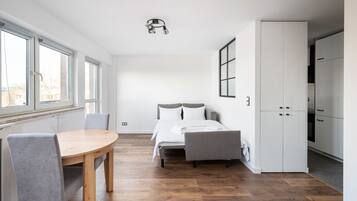 1 soverom, strykejern/-brett, wi-fi og sengetøy