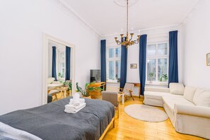 1 bedroom, iron/ironing board, WiFi, bed sheets