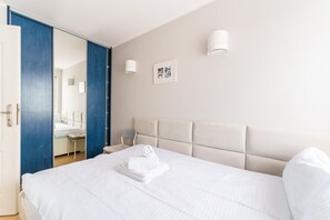 1 Schlafzimmer, Bügeleisen/Bügelbrett, Bettwäsche