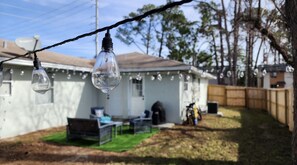 Property grounds - Newly updated, cozy beach retreat.  Duplex one mile from the white sandy beaches (Panama City)