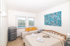 2 slaapkamers, beddengoed