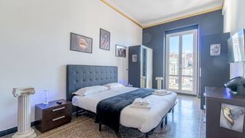 2 chambres, fer et planche Ă repasser, Wi-Fi, draps fournis