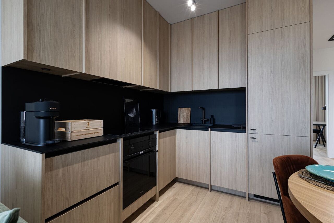 Kühlschrank, Ofen, Herdplatte, Geschirrspüler